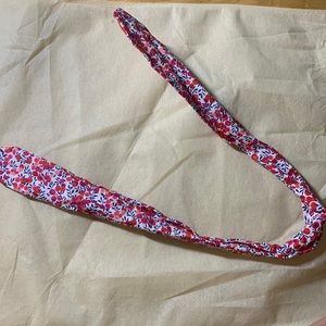 Liberty London Korean style hair tie bow bunny ears headband cotton poplin wire